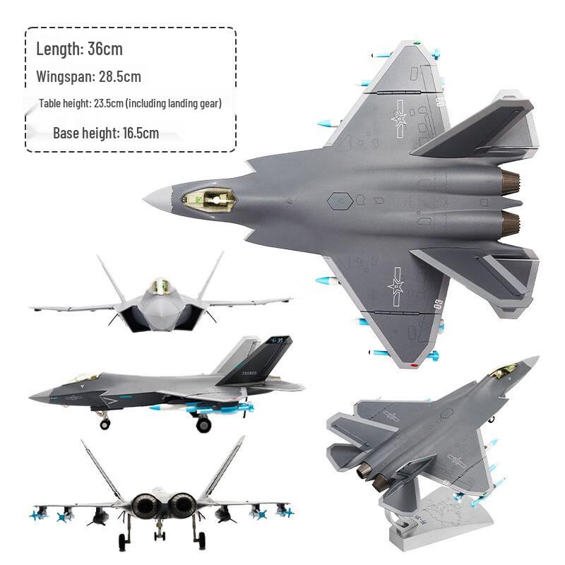 Junshi J-35 Diecast Fighter Jet Model