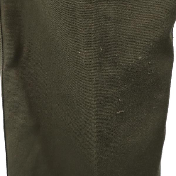 Austrian Army 80s military cargo pants khaki Button fly Men's Used