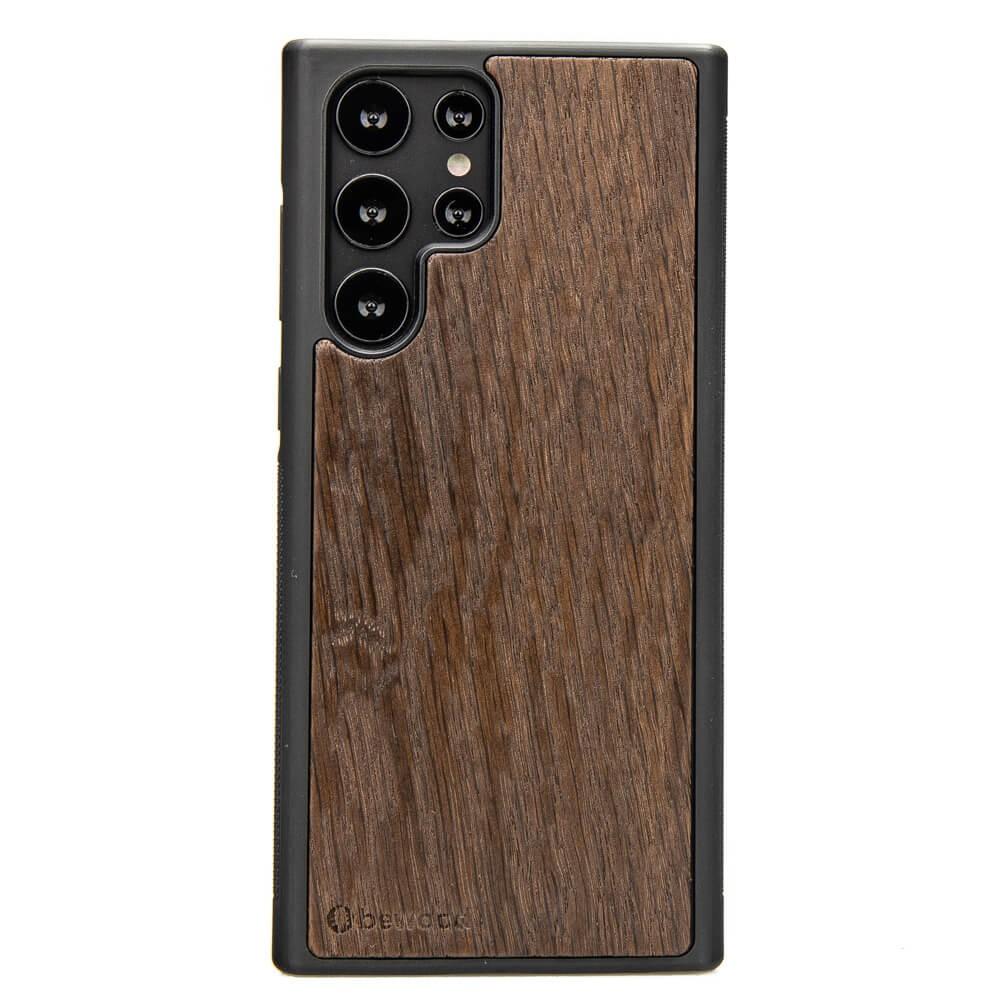 Wooden Case for Samsung Galaxy S22 Ultra Smoked OAK