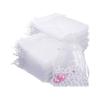 Solid Color Organza Gift Bags – Pearl Drawstring Pouches for Jewelry, Party Favors, Wedding & Holiday Packaging