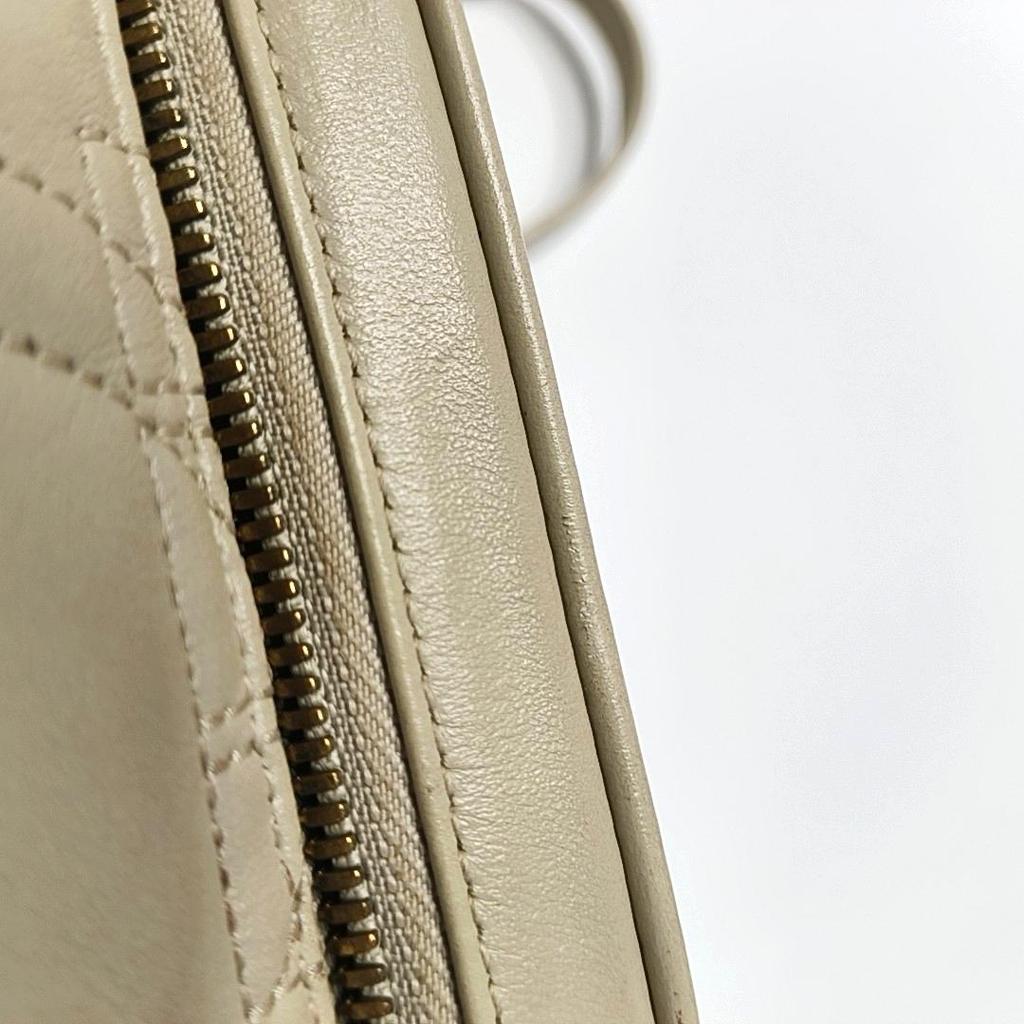 [Pre-Owned] Gancini Series Small Calfskin Shoulder Crossbody Bag - Very Good #6C80S1