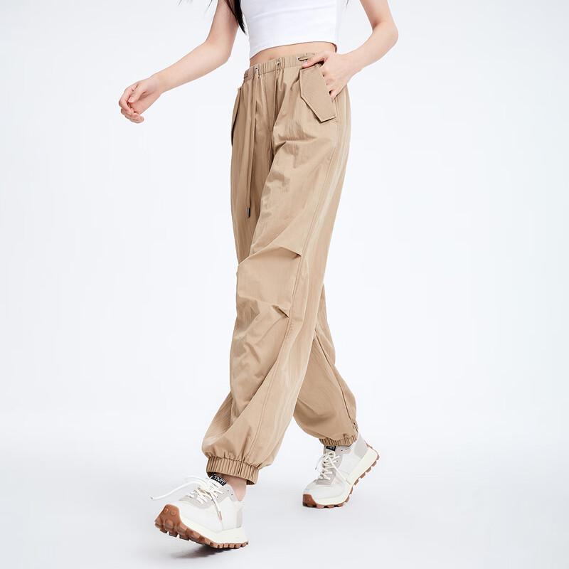 Navigare Women's Loose Fit Cargo Jogger Pants