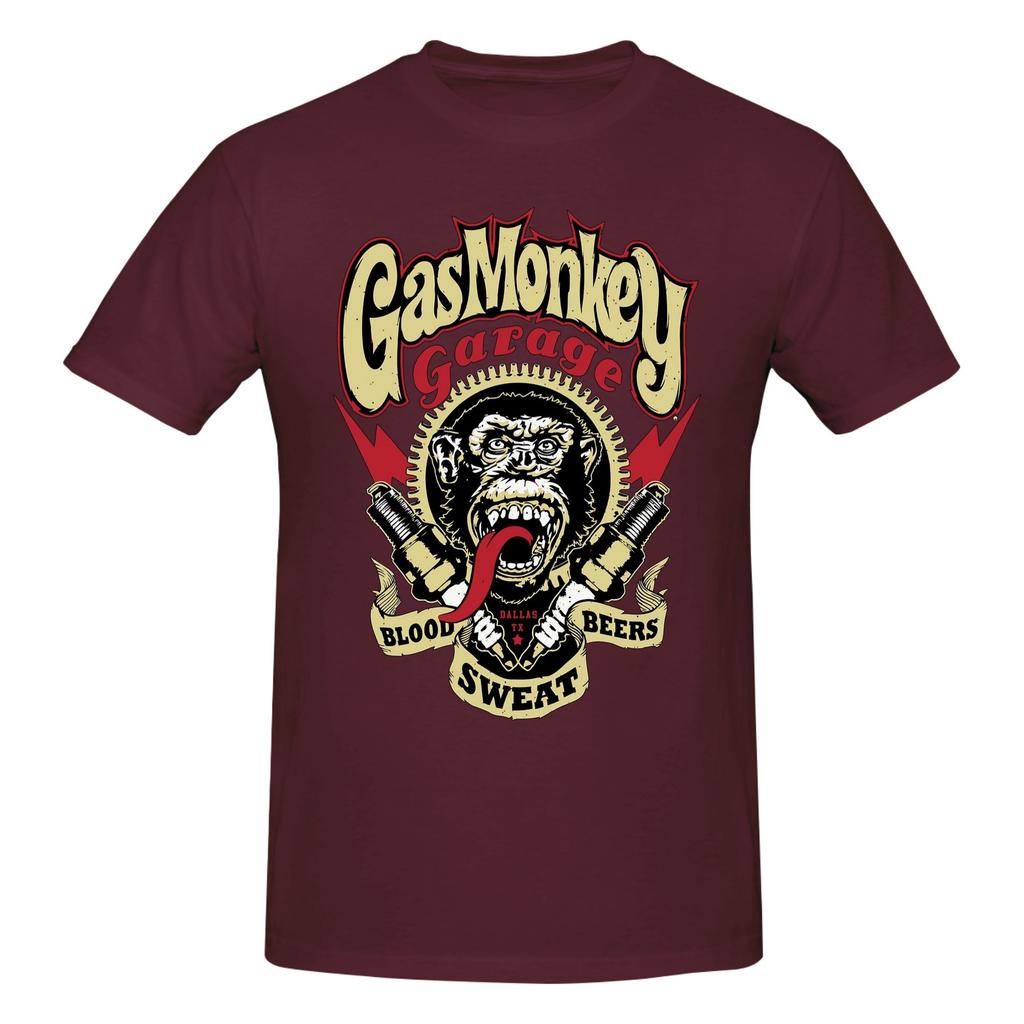 Piece Fast N Loud Novelty Cotton TShirt Monkey Garage Tees Tops For Unisex
