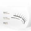 WOSADO Wide Magnetic False Eyelashes, Natural-Looking, No Glue Required, Black Widen Version, 9-10~11-10mm Length, 23mm Width