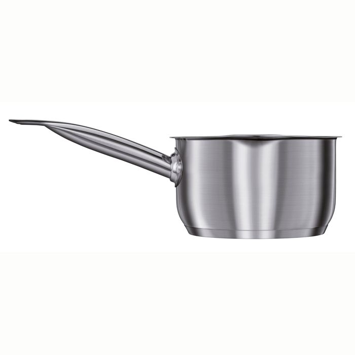 Batterie De Cuisine, Induction 7 Pièces, Acier Inoxydable, 3 Casseroles Smile MGK-20 Argent 011596