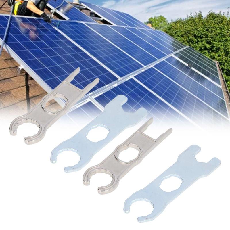 2 zestawy kluczy do złączy solarnych, wysoka twardość, lekka waga, narzędzia do złączy solarnych, klucze do montażu i demontażu