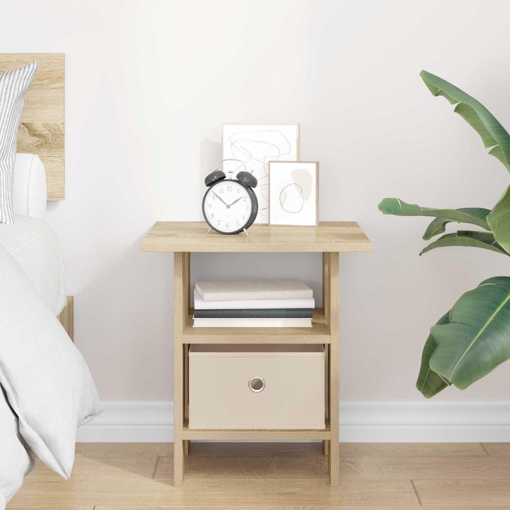 Nightstand Sonoma Oak 41 x 40 x 45 cm Engineered Wood