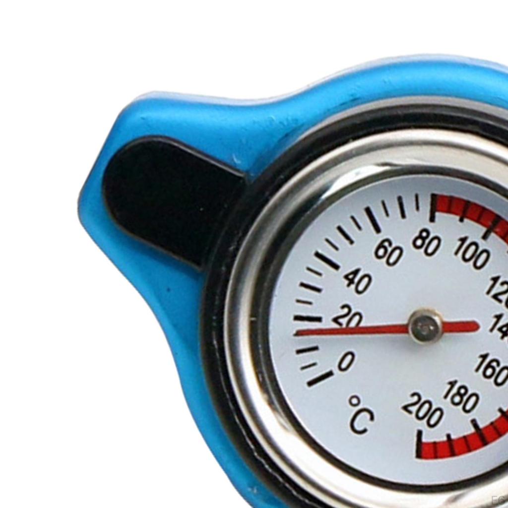 Indicator Termostatic Auto Capac Radiator Universal Contor Temperatură Apă Accesoriu Aliaj de Aluminiu Ușor de