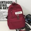 Schoolbags Elementary School Students Female College Students High School Students Junior High School Students Burgundy Backpack