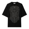 Off White Mens Stitched Regular T-Shirt