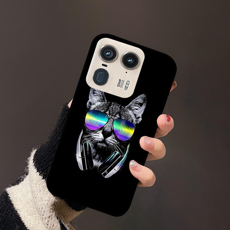 For Motorola Edge 50 Ultra Cover Flower TPU Silicon Back Soft Case Funda For Moto Edge 50 Fusion Edge50 Pro ultra Bumper Coque