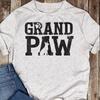 German Shepherd Grand Paw Women Men T-Shirt Grandpa Cotton Tops