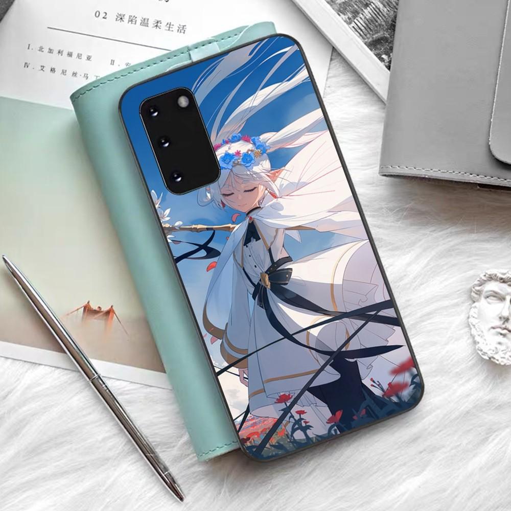 Hot Japan Anime Comics Frieren Phone Case For Samsung S 9 10 20 21 22 23 30 23 24 Plus Lite Ultra FE S10lite Fundas
