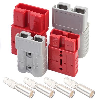 Für Anderson Stecker 50A 120A Hochstrom 2-polig Gabelstapler Batterieladestecker Batterieladeanschlüsse