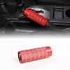 Car Aluminum Alloy Handbrake Handle Handbrake Sleeve for Toyota FJ Cruiser Cover, Protector, 2007-2021 (Red)