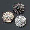 1pcs Handmade Decorative Rhinestone Metal Buttons for Sewing On Fur Coats Garment Accessories