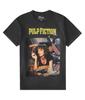 T-shirt Pulp Fiction Poster Film Tee - Mia / Uma Thurman Fumando Tee - Ufficiale