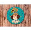Vintage Metal Tin Sign Wall Art Home Decor 20x20cm