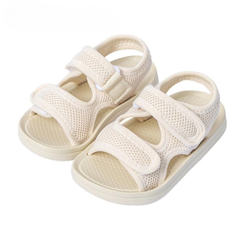 

ULKNN Children s Shoes Boy s Fashion Breathable Baby Sandals Summer New White Cool Slippers Sandals 14-23