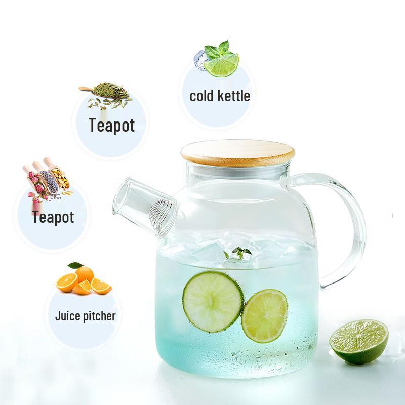 Shangqi High Borosilicate Glass Cold Water Pitcher