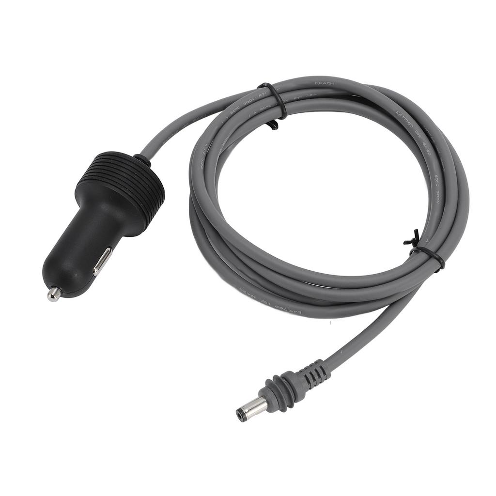 DC Car Power Cable 6.5ft 12V to 24V Water Resistant Plug and Play Stable Transmission 18AWG Power Cable for Dish Antenna