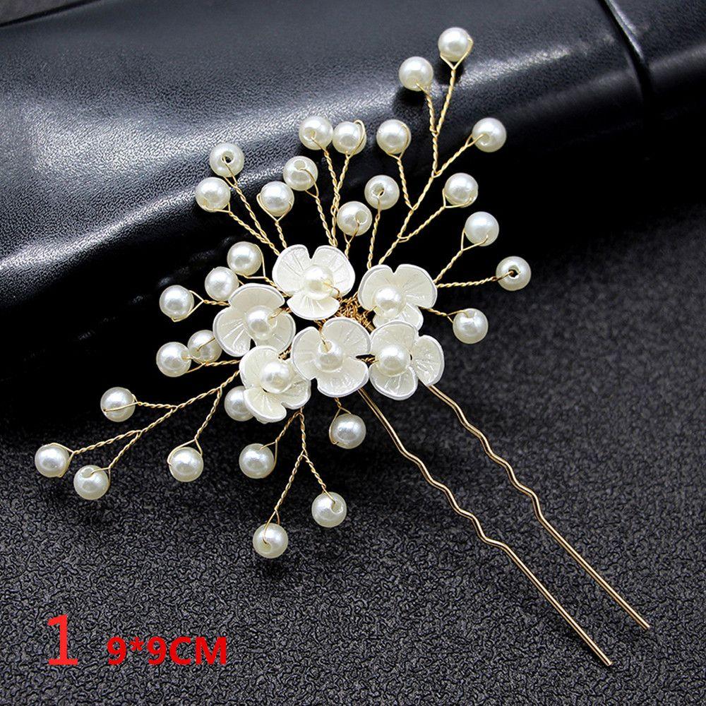 1/2/3PCS Crystal Hair Jewelry Wedding Headpieces Hair Clips Women Hairpins Headwear