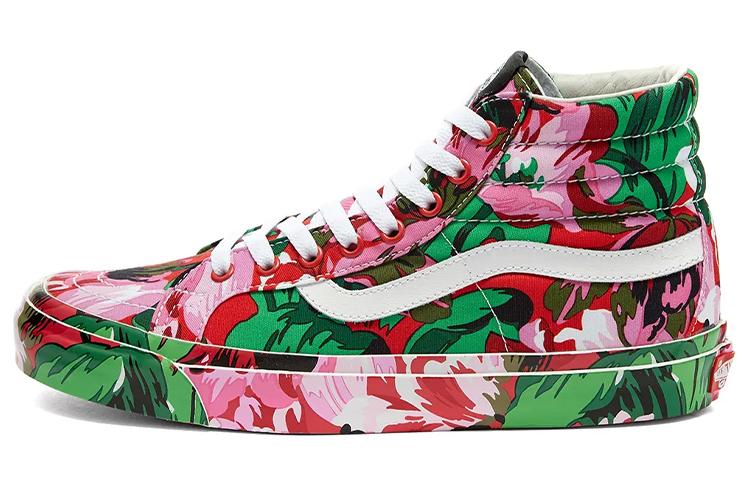 Vans Kenzo x Vans Og Sk8-Hi Lx Цветочный Красный VN0A4BVB02G 36.5