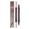 Two-in-one Liquid Eyebrow Pencil, Three-dimensional Color Display, No Smudging, Long-lasting Coloring, Specially Designed For Wild Eyebrows. ,5ML