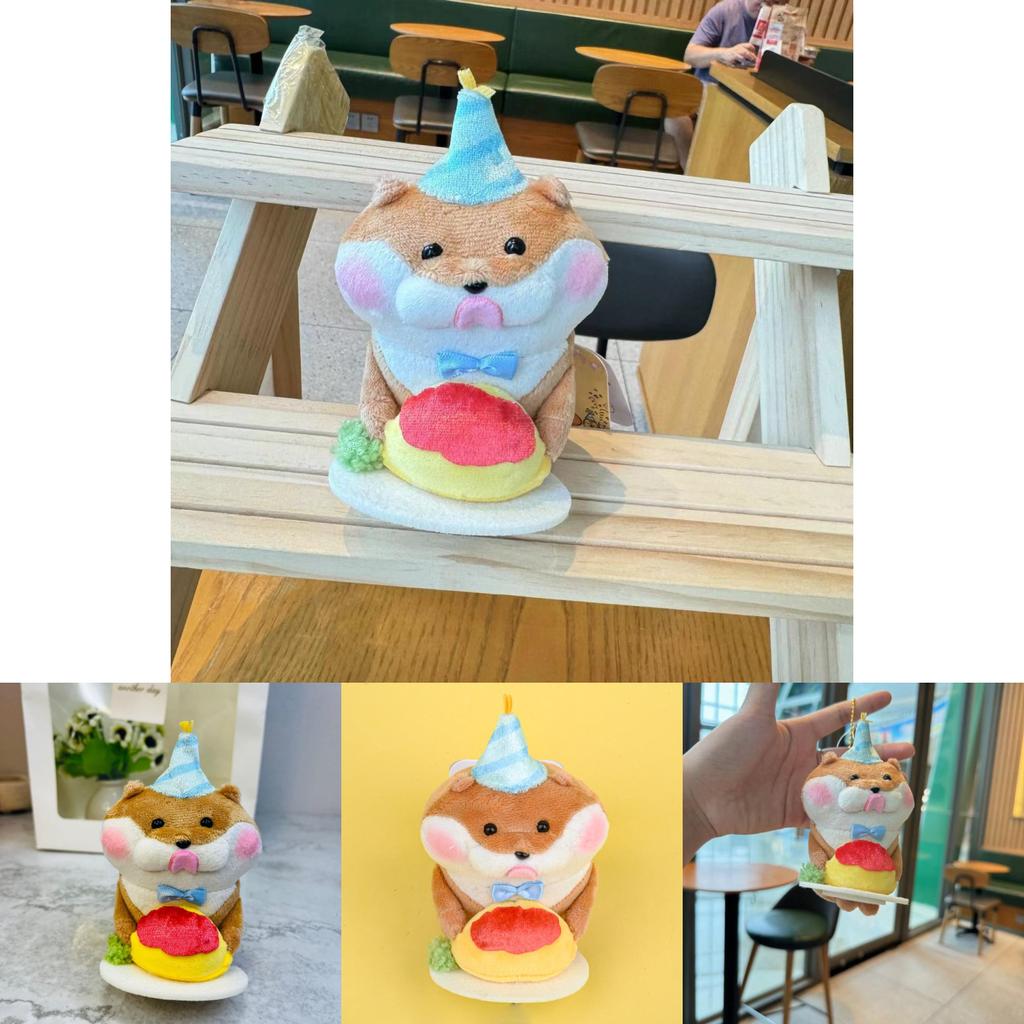 Söt Japansk Utter Gosedjur Nyckelring Födelsedagskalas Karaktär Bedårande Gåva Dekoration