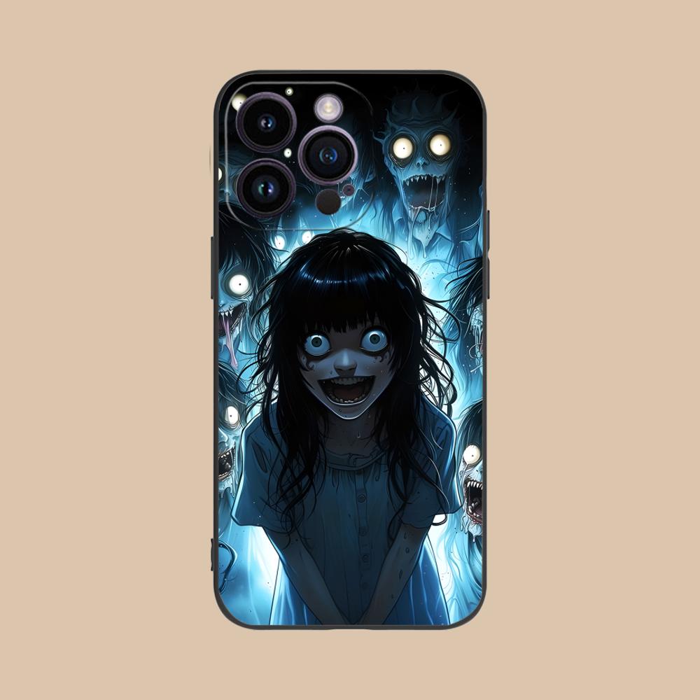Terror Gothic Art Mobile Phone Case for iPhone 17 16 15 14 13 12 11 X XR XS 8 7 Air Pro Max Plus Mini Colorful Cover Pretty