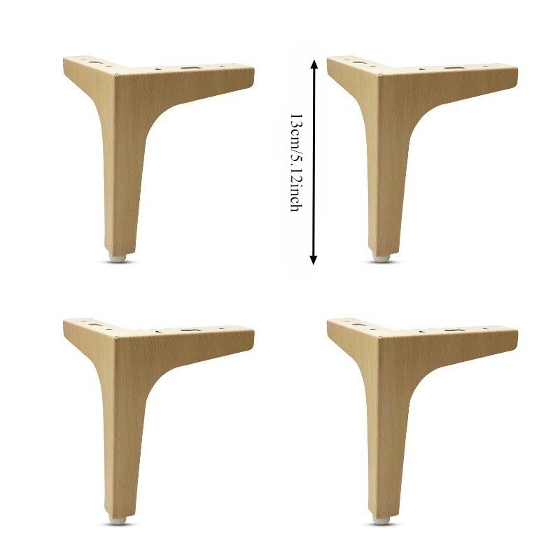4 Stück 15cm Beschläge Metall Sofabeine für Die Möbelfüße Höhe TV-Schrank Bett Couchtisch Stütze Ersatzbeine