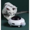 Automatische Federangel Katzenspielzeug Kätzchen Katze Interaktive Aktivität Elektrisches Verrücktes Spielzeug Intelligent USB Wiederaufladbares Haustierspielzeug