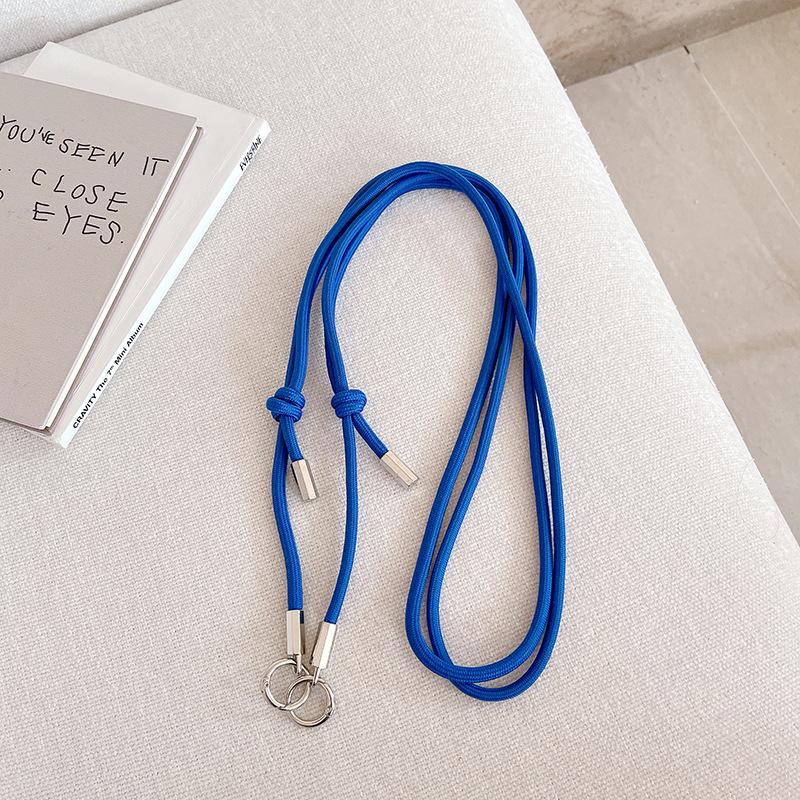 Adjustable Crossbody Women's Universal Phone Case with Keychain - Drop-Proof, Sturdy, and Durable Lanyard Style