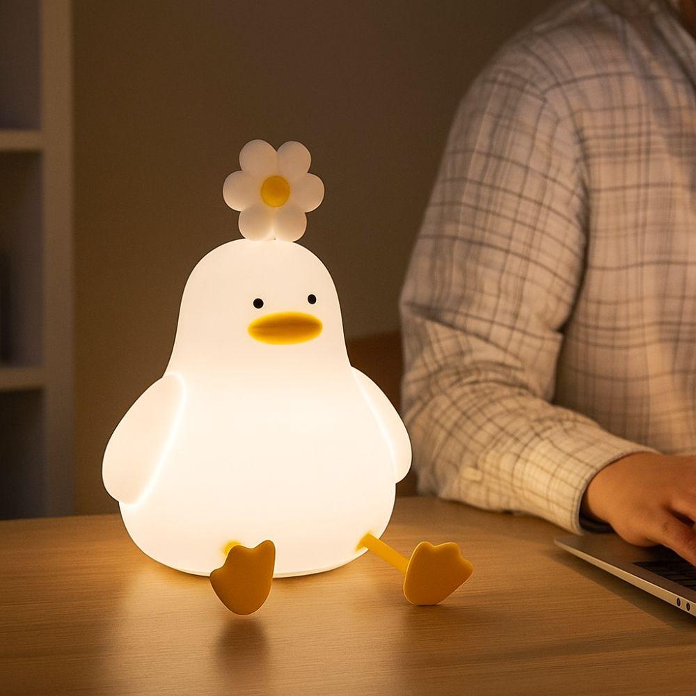 Dimmable Touch Sensor Lamp USB Rechargeable LED Night Light Animal Night Lamp  Bedside Decoration