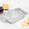Ice Cubes Mold Stainless Steel Rustproof Easy Cleaning Ice Making Mould with Handle For Cocktails Beverages