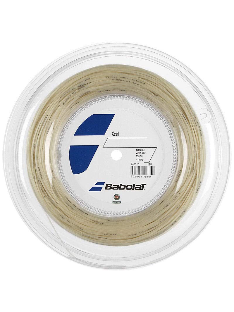 BabolaT 200m Roll Hard Tennis String  Xcel125/130 BA243110