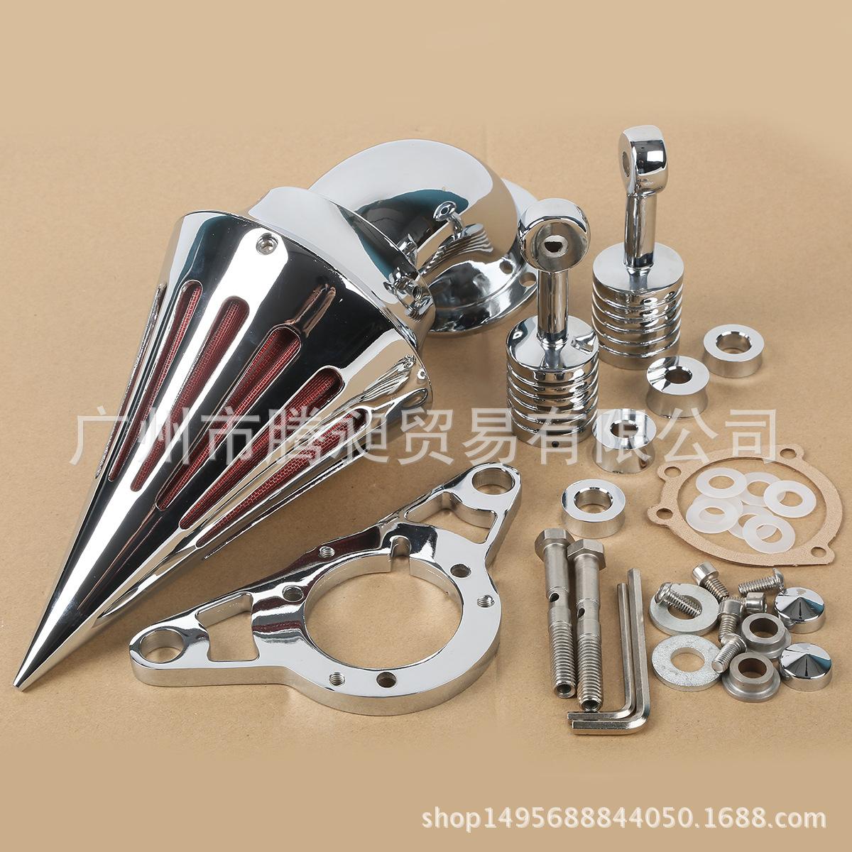 

Хромированный воздушный фильтр для Harley Dyna Touring Glide (2001-2009 гг.) Aluminum