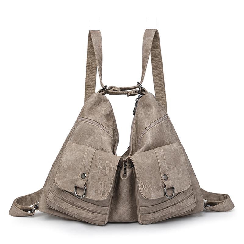 Women's Bag Large Capacity Shoulder Bag Soft Leather Tote Bag Commuter Shoulder Crossbody Bag