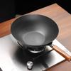WANGYUANJI Lightweight Chinese Deep Type Wok, 30cm, (Black, 30cm)