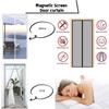 Magnetic Mesh Door Curtain For Summer Mosquito Protection, Ideal For Kitchen, Living Room, Bedroom