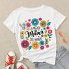 Spanish Happy Mothers Day Mom Heat Transfer Sticker Decals Women Tshirts Sweatshirts Clothing Fabric Handmade Decor Female Top