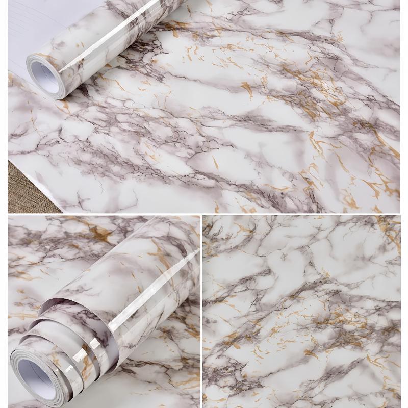 High Temperature Resistance Peel and Stick Wallpaper for Furniture Waterproof and Oil Resistant Wall Paper Roll for Walls Home
