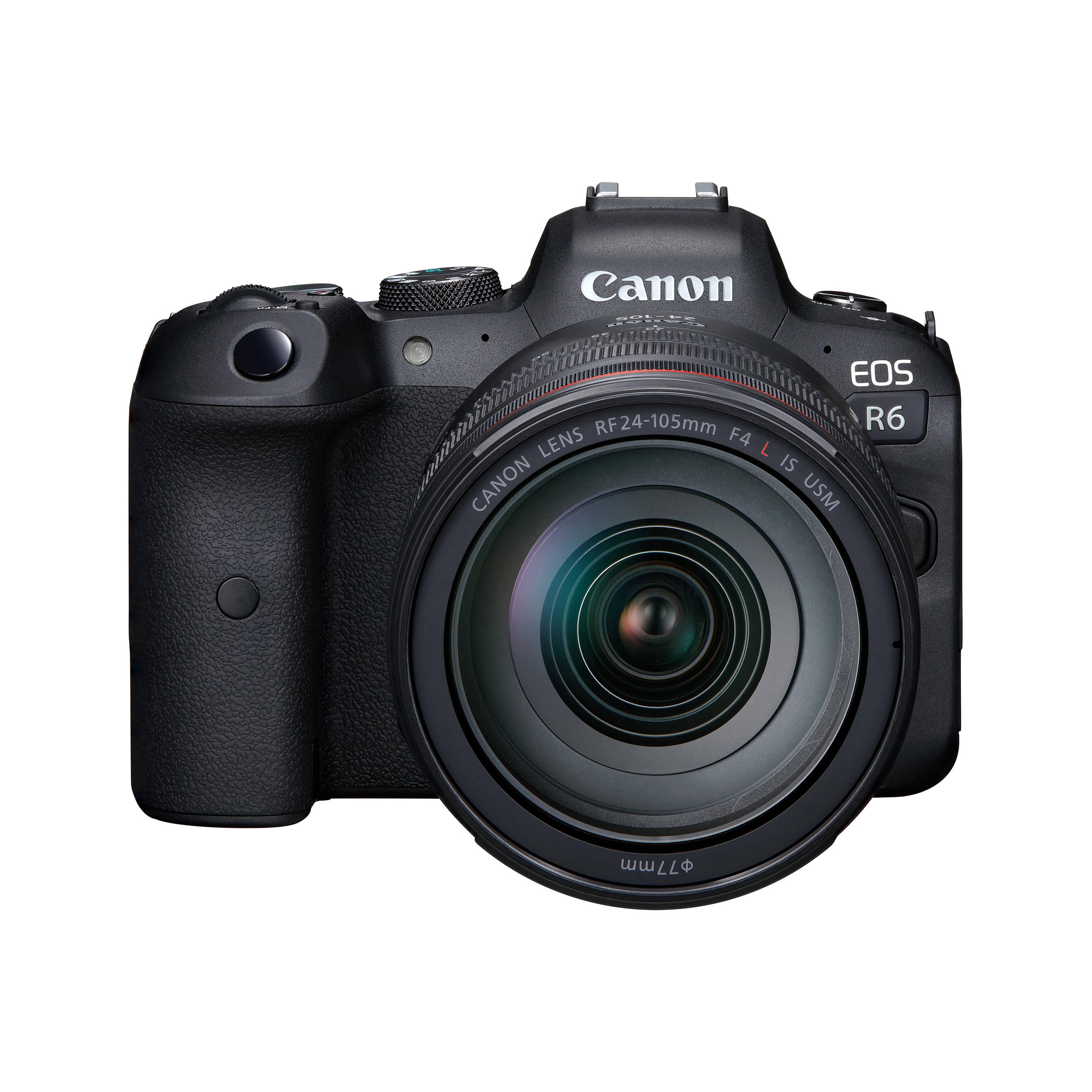 

Canon EOS R6 Full Frame Mirrorless Camera + RF 24-105mm f/4 L IS USM Zoom Lens чорний