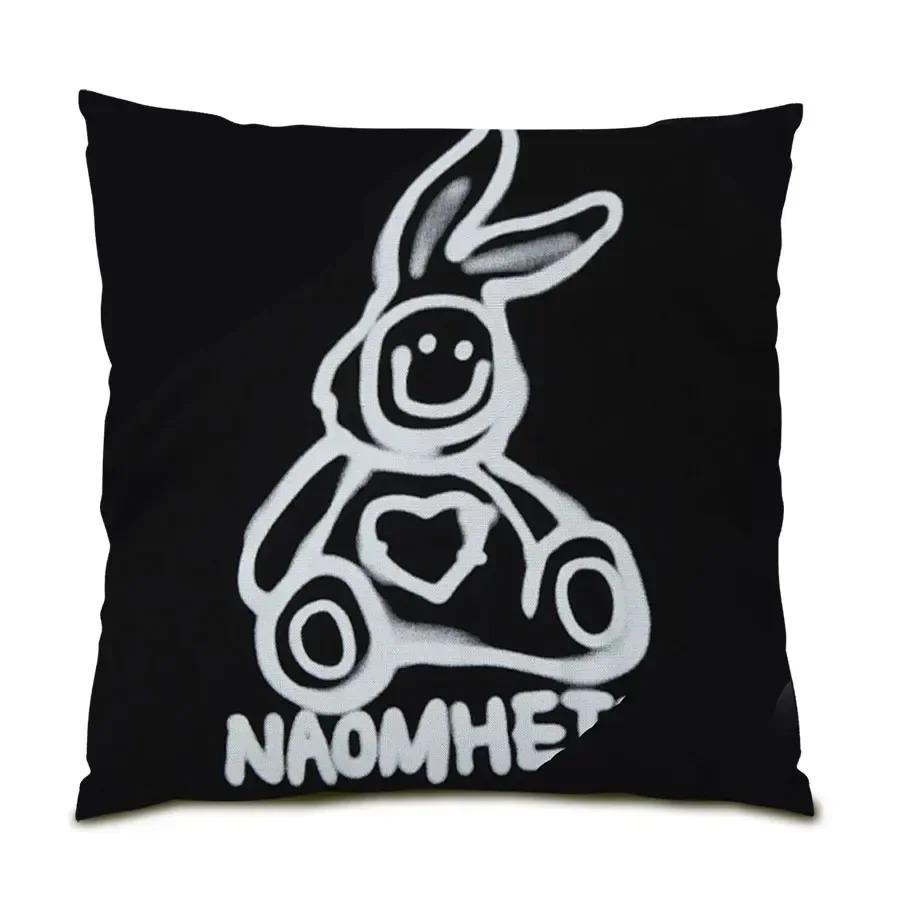 Black And White Simple Abstract Art Cushion Cover Home Decoration Sofa Living Room Pillowcase