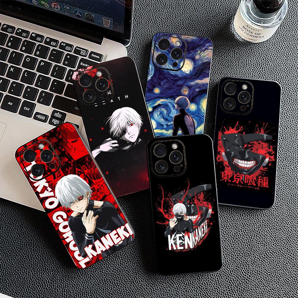 Protective Cover for Xiaomi Redmi Note 12 11 10 A3 Pro 10A 10C 12C Note12 5G 4G Casing Phone Case Tokyo Ghoul Cartoon Ken Kaneki