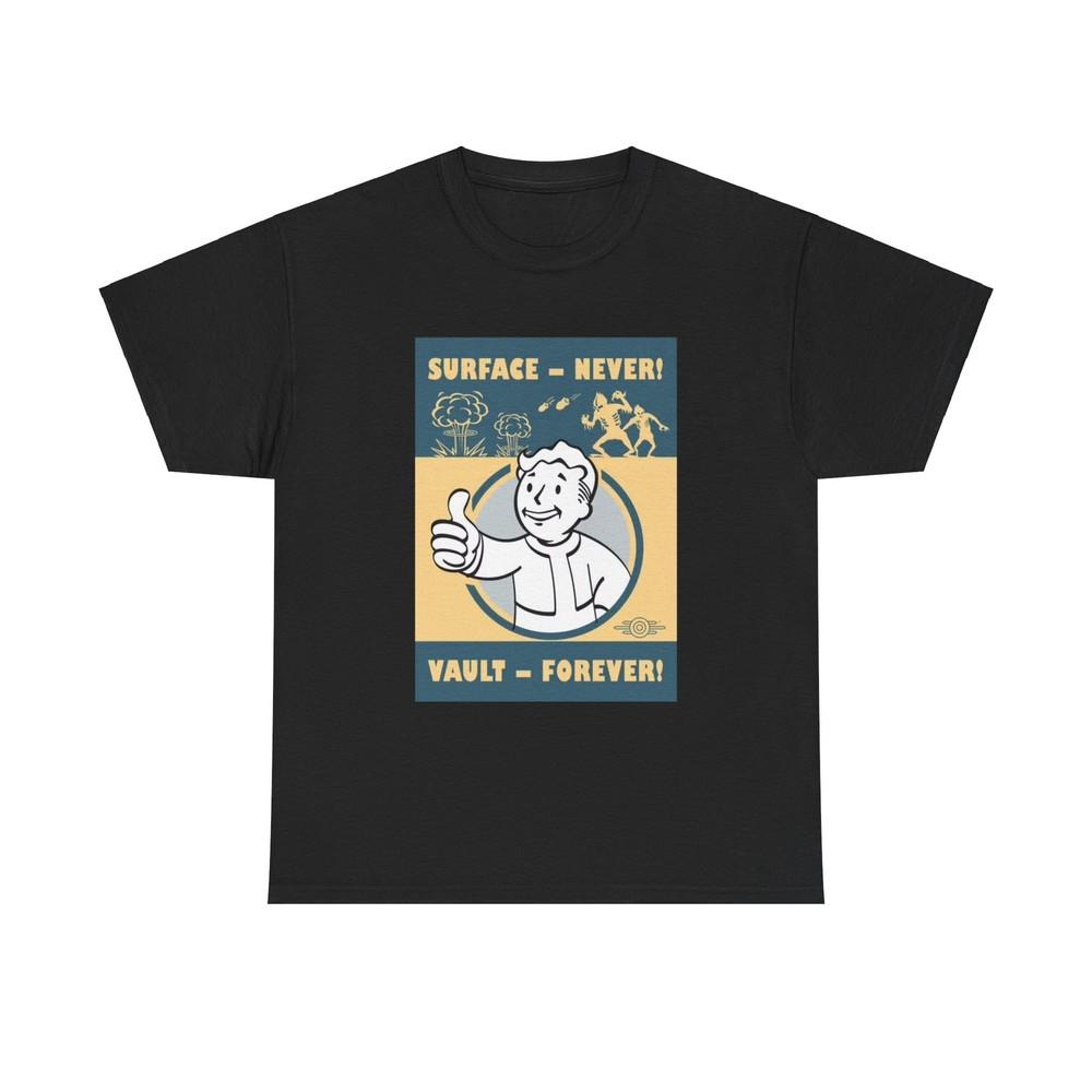 Fallout Tshirt The Vault Merch Tv Series retro The Ghoul Unisex Heavy Cotton Tee Unisex T-Shirt M