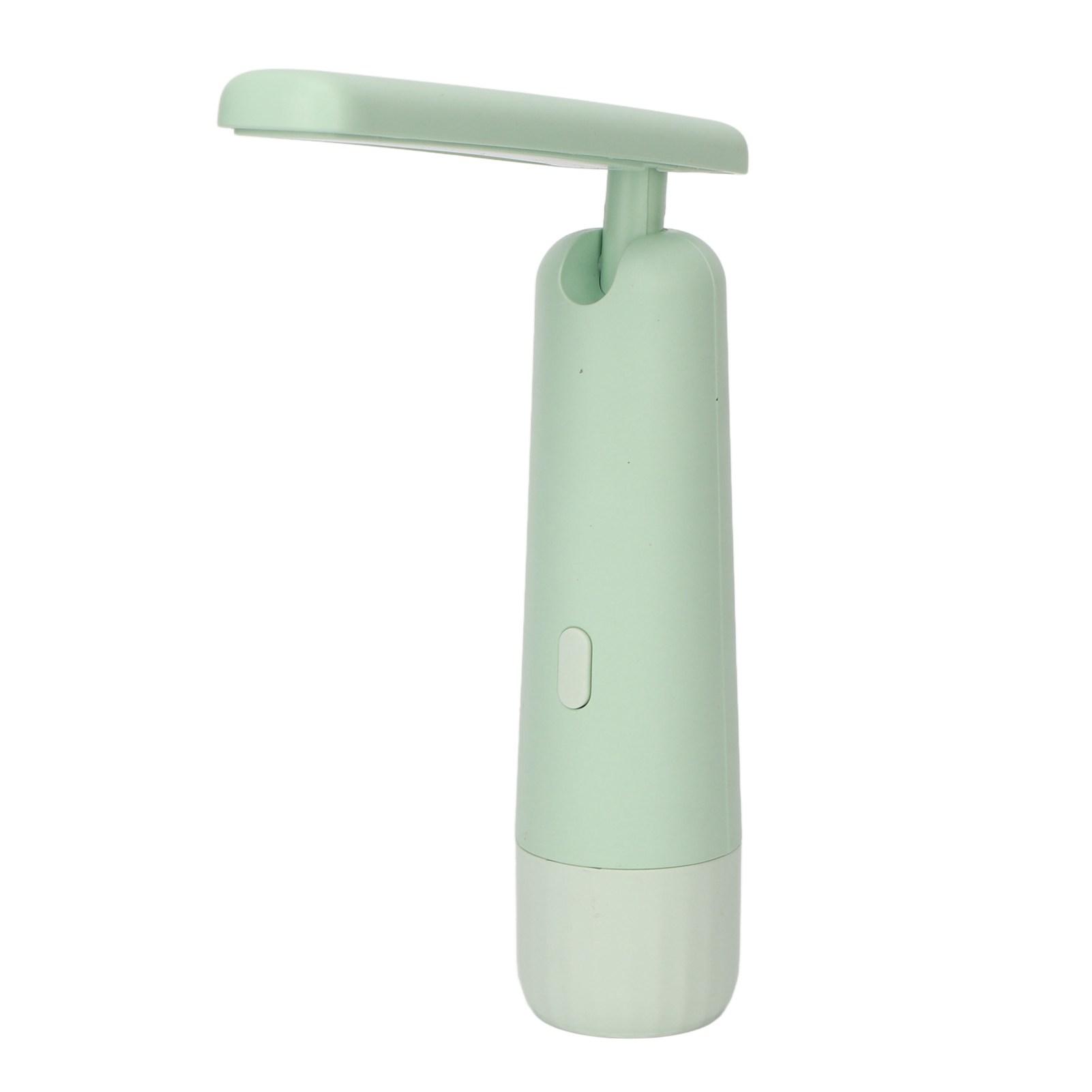 

Светодиодная настольная лампа перезаряжаемая мягкий свет защита глаз угол регулировки маленькая настольная лампа для дома путешествий офиса зеленая зелёный