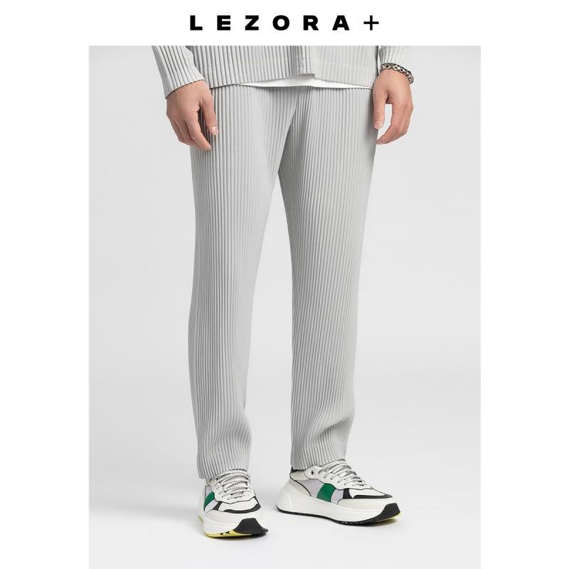 

Плиссированные брюки для мужчин Повседневные брюки для мужчин Уличная одежда Модные брюки для мужчин Мешковатые брюки Дикие брюки XS светло-серый