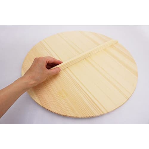 Ichihara Woodworks Wooden Lid, Natural Wood, 42cm, 10017