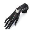 Crystal Tassel Necklace for Women Flower Rhinestone Choker Bohemian Statement Party Jewelry Gift